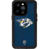 NHL Nashville Predators Distressed iPhone 15 Pro Waterproof Case